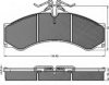 MERCE 002244220 Brake Pad Set, disc brake
